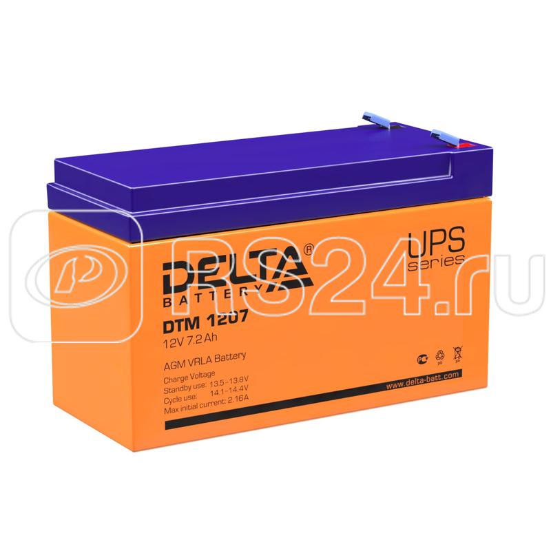 Аккумулятор UPS 12В 7.2А.ч DTM 1207 Delta 4614010050004