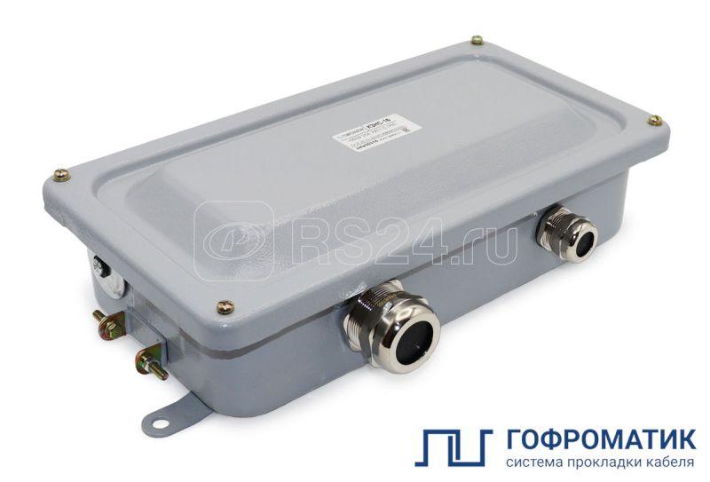 Коробка КЗНС-16 УХЛ1.5 IP65 латун. сальники ГОФРОМАТИК zeta30316