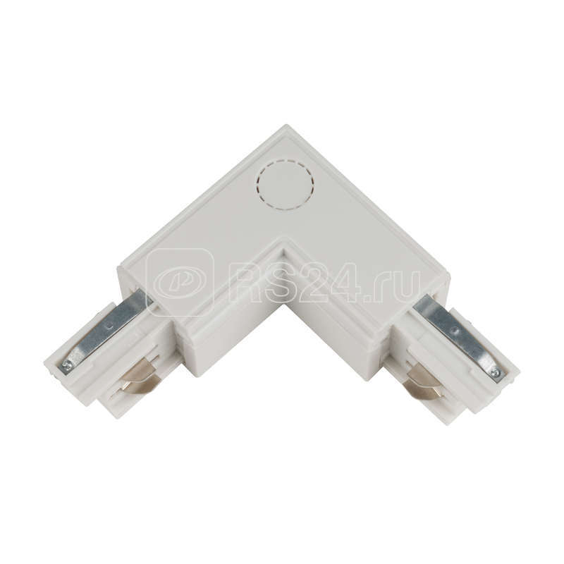 Коннектор для трековых светильников UBX-A21 WHITE 1 POLYBAG (бел.) Uniel 09762