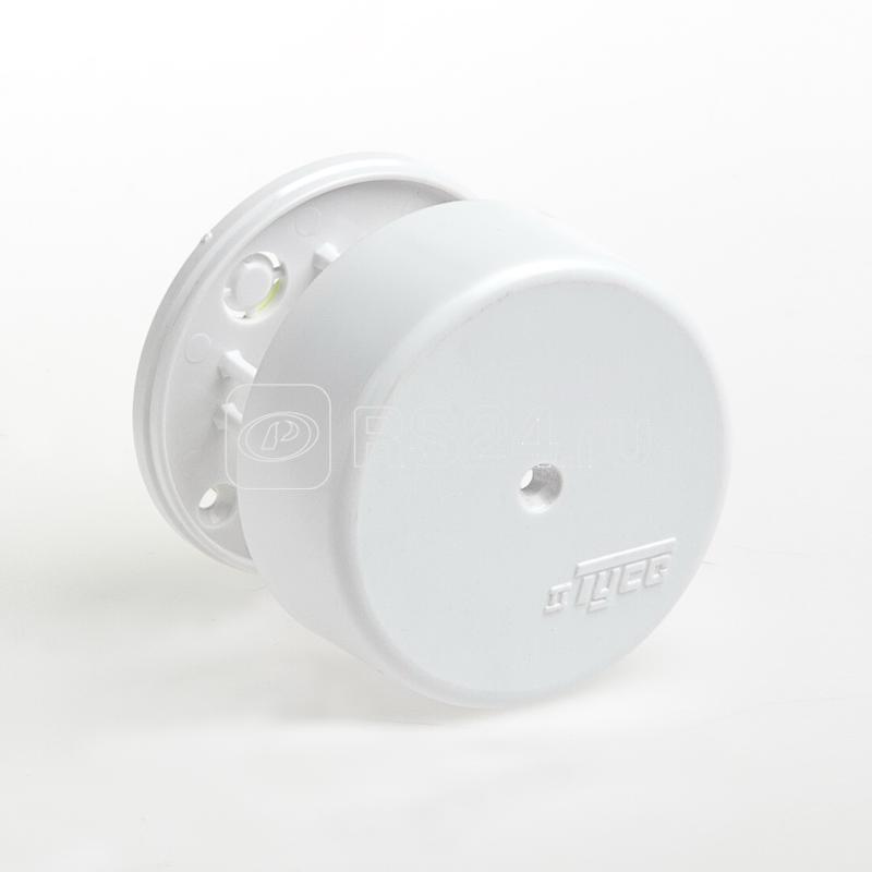 Коробка ОП Тусо распаячная D=62мм H=24мм 2 клемника корич. IP40 Ruvinil 65001К