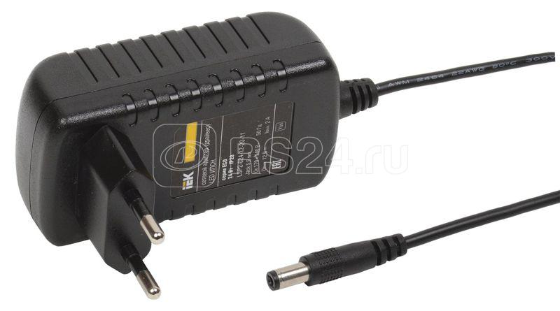 Драйвер LED ИПСН ECO 3528 24Вт 12В адаптер-JacK 5.5мм IP20 IEK LSP2-024-12-20-11