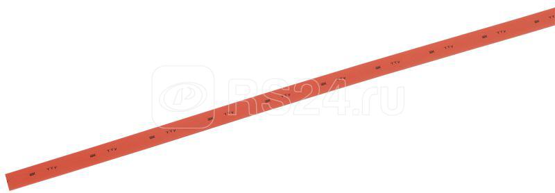 Трубка термоусадочная ТТУ нг-LS 12/6 красн. 1м IEK UDRS-D12-1-K04