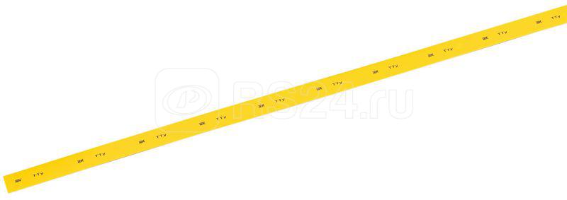 Трубка термоусадочная ТТУ нг-LS 40/20 желт. 1м IEK UDRS-D40-1-K05