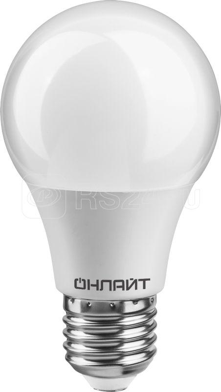 Лампа светодиодная 71 648 OLL-A60-7-230-4K-E27 7Вт грушевидная 4000К нейтр. бел. E27 700лм 176-264В ОНЛАЙТ 71648