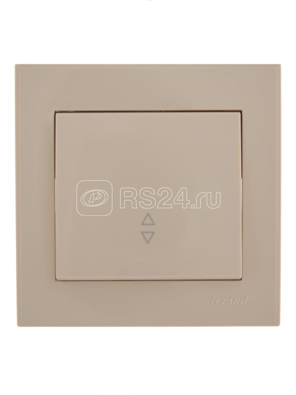 Переключатель проходной 1-кл. СП Rain IP20 крем. LEZARD 703-0303-105