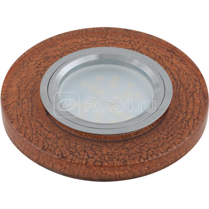 Светильник декоративный Luciole DLS-L104 CHROME/BROWN 1х35Вт GU5.3 IP20 Fametto 10719