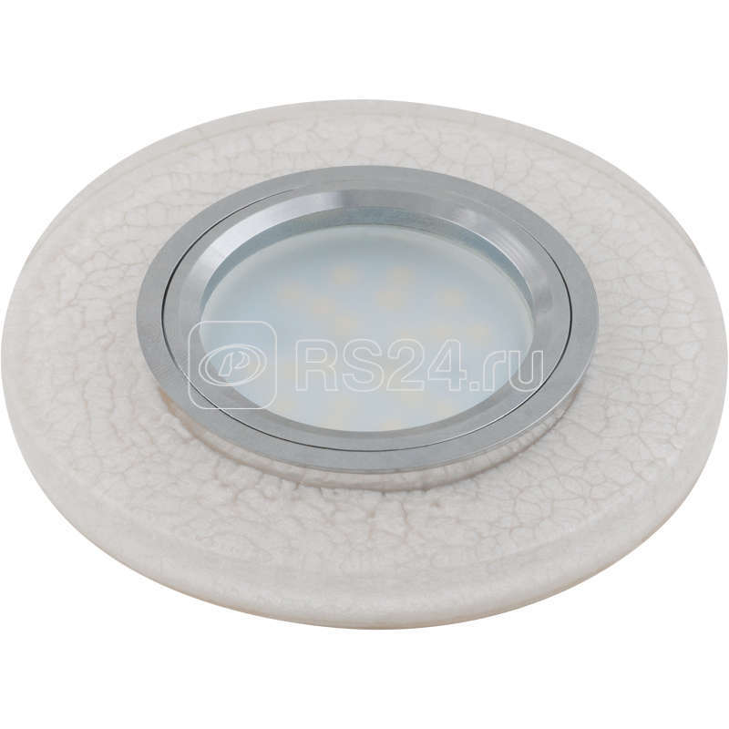 Светильник декоративный Luciole DLS-L104 CHROME/WHITE GU5.3 светодиод. подсветка Fametto 10718