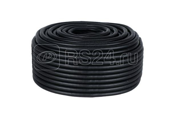 Труба гофрированная ПНД d32мм с протяжкой черн. (уп.50м) Plast PROxima EKF tpnd-32n