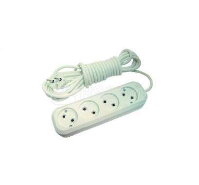 Удлинитель 4х5м без заземл. 10А IP20 Makel MGP144