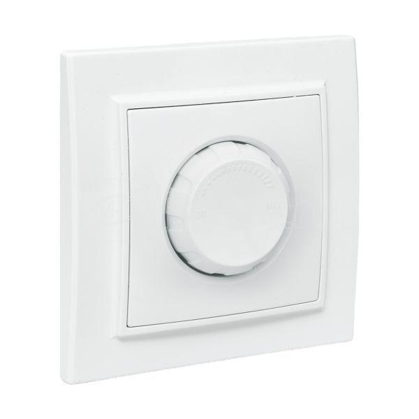 Светорегулятор СП Минск 600Вт 220В бел. Basic EKF ERD06-101-10