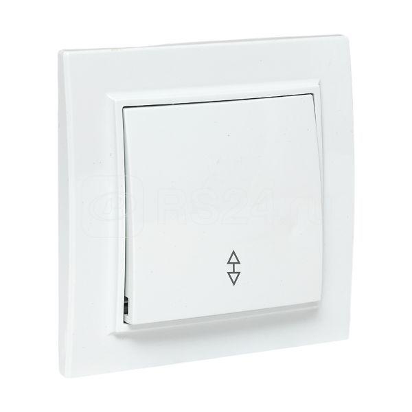 Переключатель проходной 1-кл. СП Минск 10А IP20 бел. Basic EKF ERV10-025-10