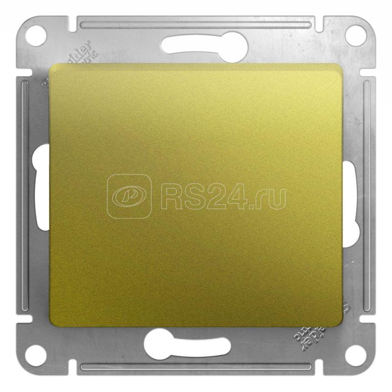 Выключатель 1-кл. СП Glossa 10А IP20 (сх. 1) 10AX механизм фисташк. SE GSL001011