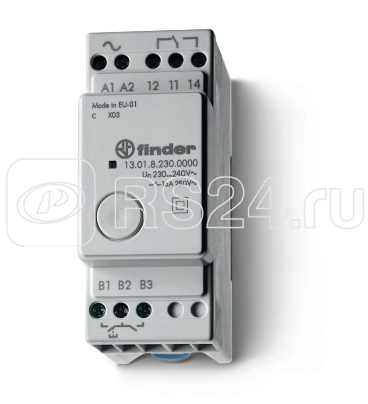 Реле модульное электронное шаговое/моностабильное 1НО 16А 24В AC/DC Ш=35мм IP20 FINDER 130100240000