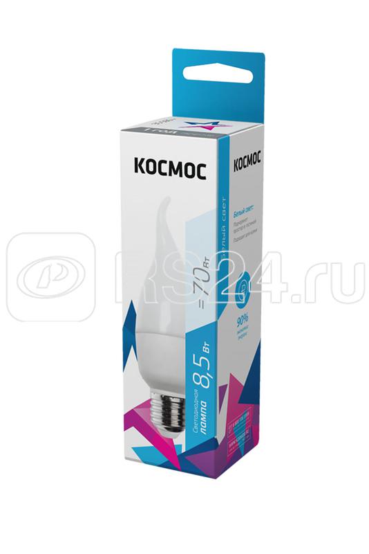 Лампа светодиодная CW 8.5Вт 220В E27 4500К Космос LkecLED8.5wCWE2745