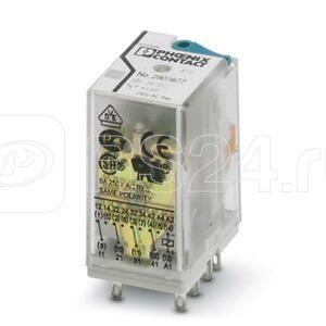 Реле одиночное REL-IR4/LDP-220DC/4х21 (уп.10 шт) Phoenix Contact 2903682