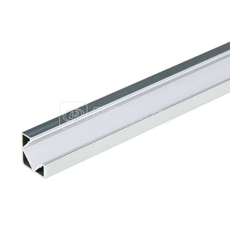 Профиль накладной для светодиод. ленты UFE-A03 SILVER 200 POLYBAG L2000 анодир. алюм. Uniel UL-00000597