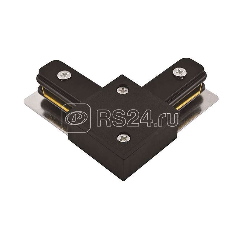 Коннектор L-образный PTR CL-BL накладной/подвесной шинопровод черн. Pro JazzWay 5010833