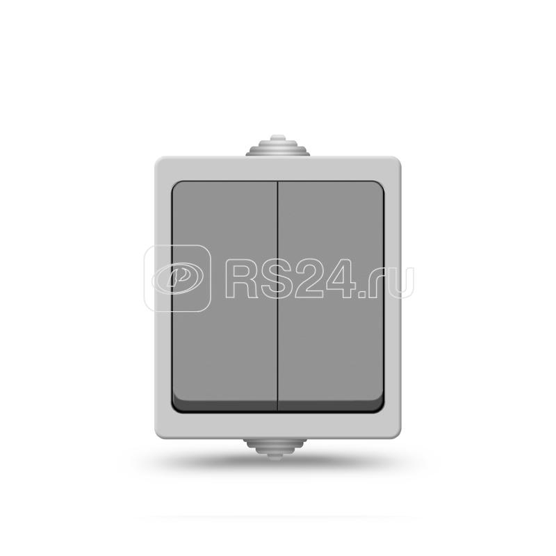 Выключатель 2-кл. Аллегро IP54 сер. UNIVersal 1280