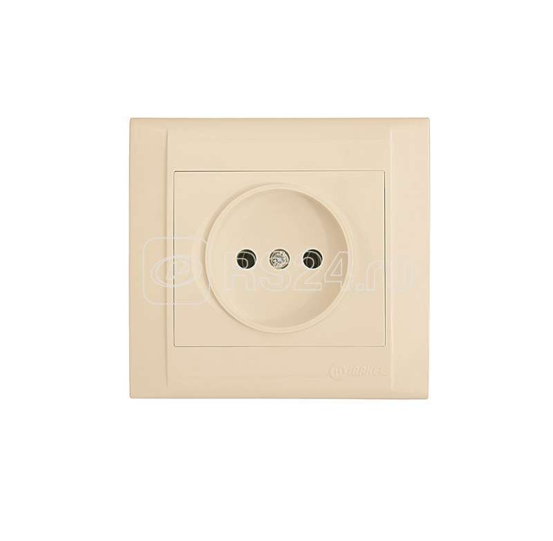 Розетка СП Defne 16А IP20 без заземл. крем. Makel 42010022