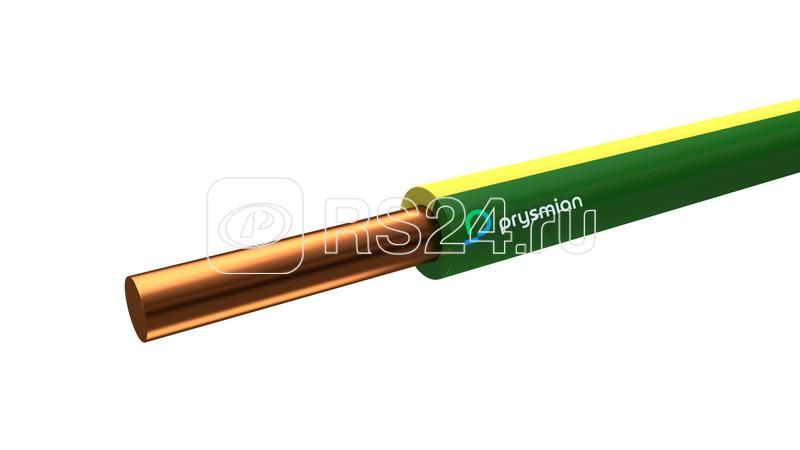Провод ПуВнг(А)-LS 1х4 450/750В Ж/З (бухта) (м) РЭК-PRYSMIAN 0601060301