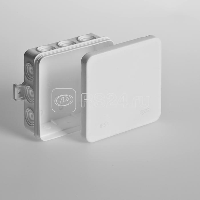 Коробка распределительная ОП 100х100х35мм 12 вводов IP54 бел. Ruvinil 67095Б