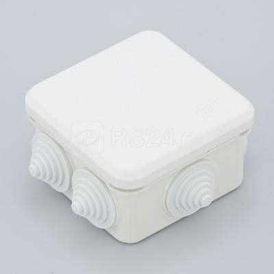 Коробка распределительная ОП 70х70х40мм 7 вводов IP55 бел. Ruvinil 67030Б