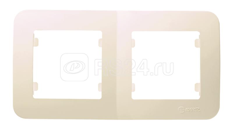 Рамка 2-м Lillium N крем. 55212
