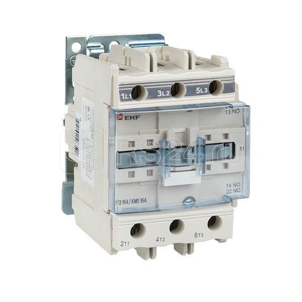 Контактор КМЭ-3 95А кат. 230В AC 1НО+1НЗ EKF ctr-s-95-220