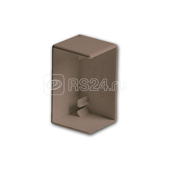 Заглушка для кабель-канала РКК 40х16 корич. Ruvinil ЗГЛ-40х16-К